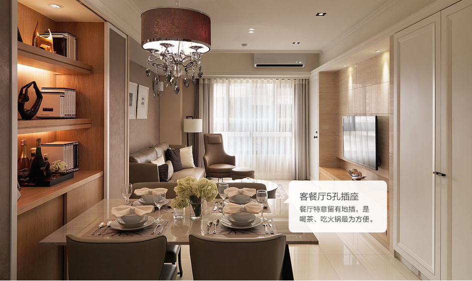 张家口-五孔插座布置-专题展示图